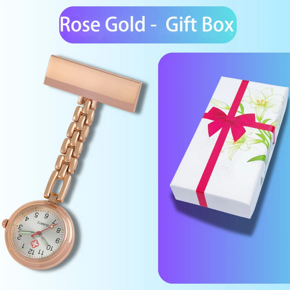 montre-fob-pour-infirmieres-mouvement-a-quartz-parfaite-pour-les-professionnels-de-la-sante-les-veterinaires-et-les-paramedices-fermeture-a-broche-montre-en-or-rose