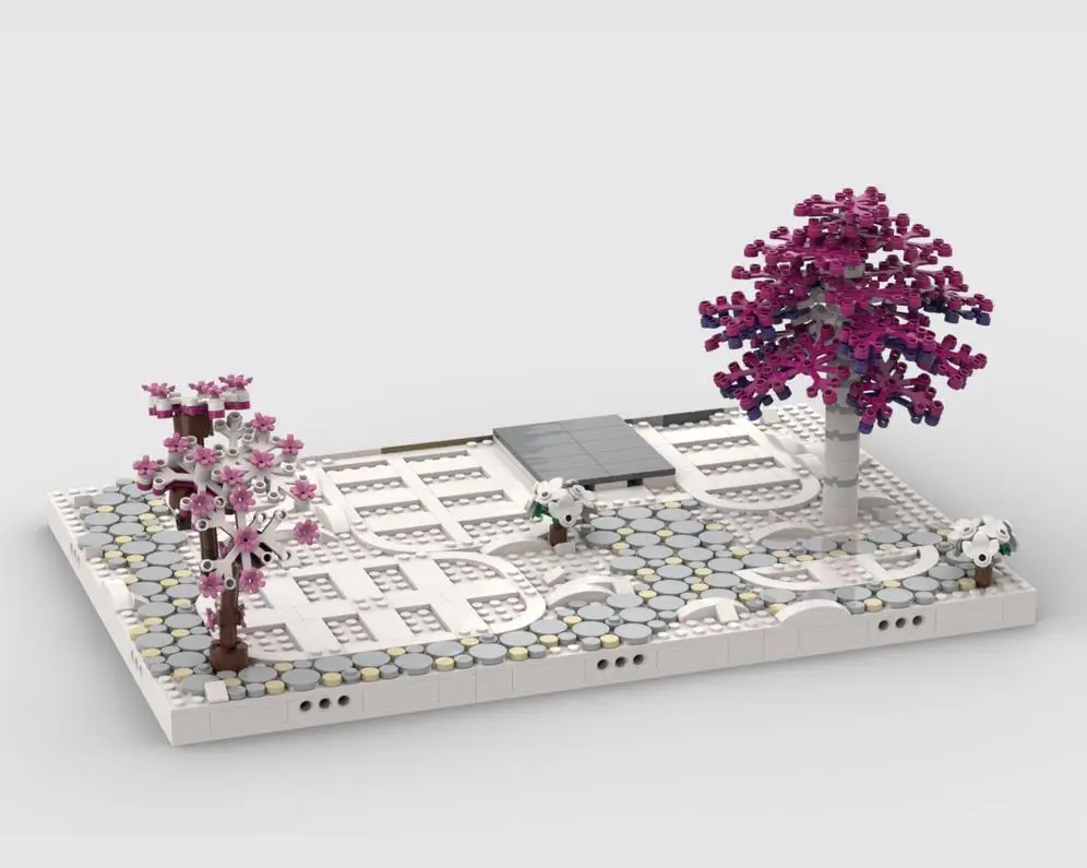 Winter Village Display Base for set 10325 10308 4056440573 10275 10267 Building Blocks DIY Creative Bricks Toy for Collector image 3