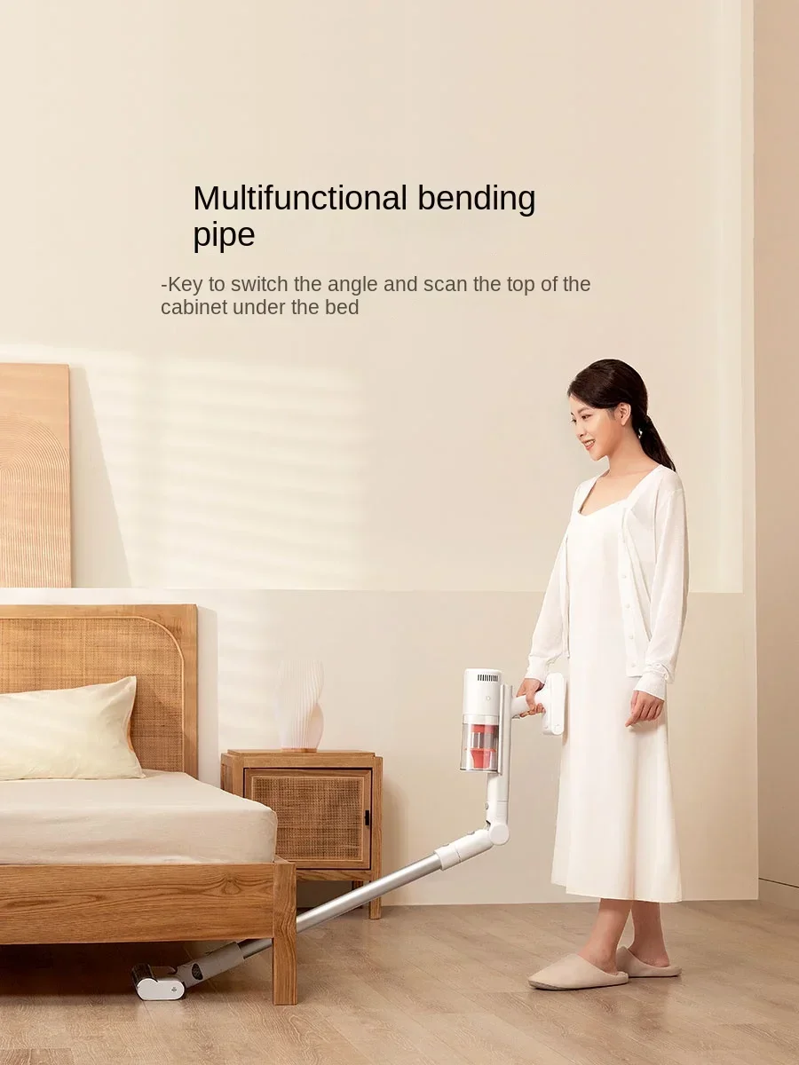 

XIAOMI MIJIA Handheld Wireless Vacuum Cleaner 2Pro Household Appliances One Mite Removal in Large Suction Cleaning Machine