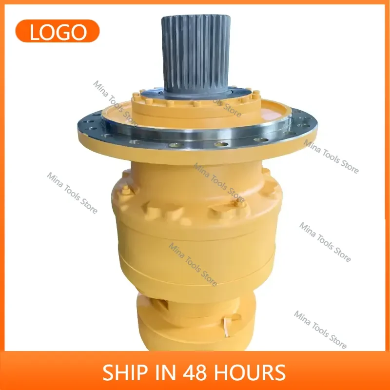 Helm Tower High-Speed High-Torque MS50 Hydraulic Piston Motor Brake for Construction Machinery 45MPa Pressure 1 Year Warranty