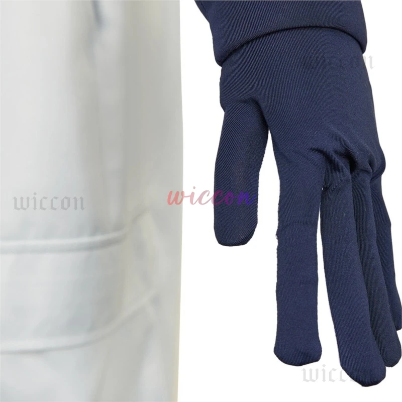 Аниме GQuuuuuuX Of Gundanm Shuji Ito Cospaly Костюм для ролевых игр Белые топы Перчатки Брюки Парик Хэллоуин Униформа Карнавальные костюмы