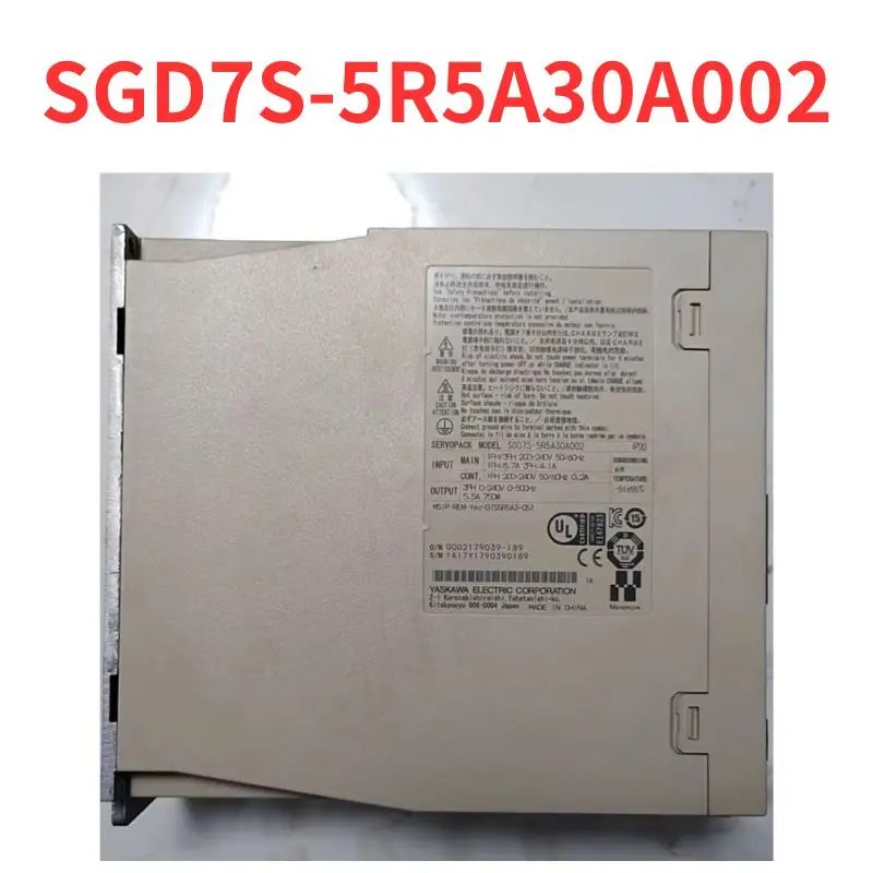 

90% new SGD7S-5R5A30A002 Servo Driver tested OK