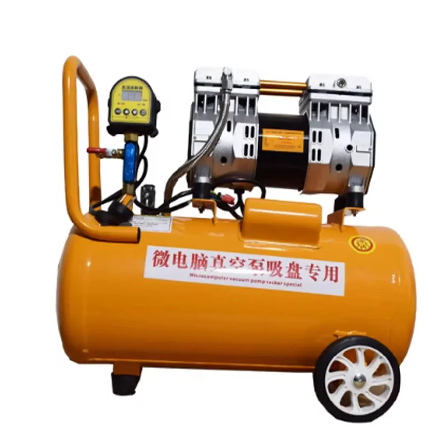 Multi point vacuum suction cup 1600W oil-free vacuum pump Industrial unsealed porous vacuum suction cup 50L drainage tank