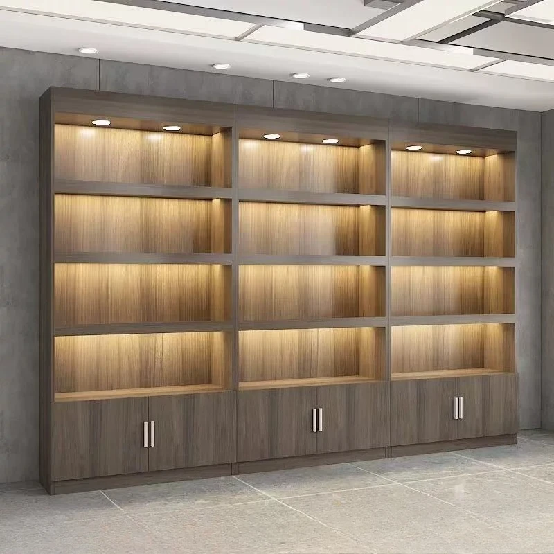 

Wood Modern Bar Cabinet Shelfs Coffe Living Room Cocktai Whiskey Display Wine Cabinet Designer Nordic Estante Home Furniture