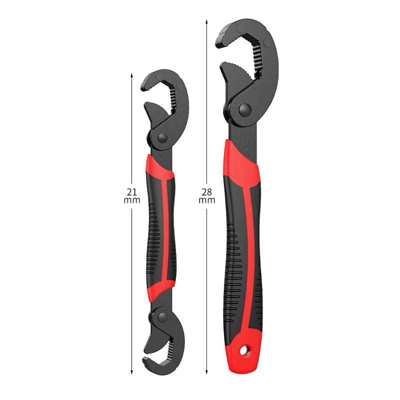 Adjustable Portable Wrench High Carbon Steel Wrench Set Multifunctional Outdoor Multipurpose Wear Resistant Ratchet Wrench