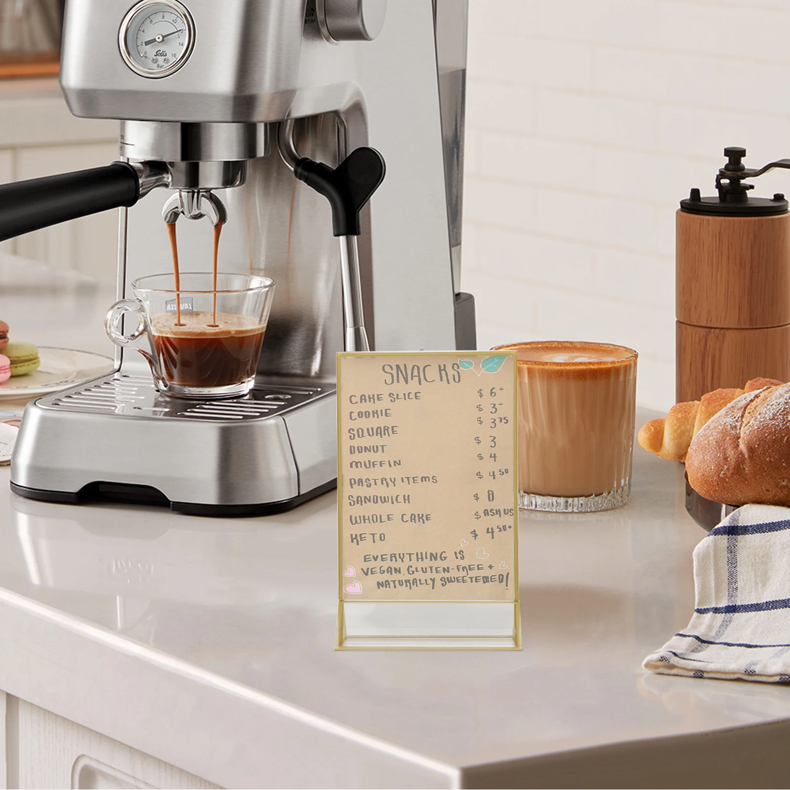 2 個アクリルデスクフレームイーゼルスタンドサイン写真看板結婚式クリアホルダーテーブル番号