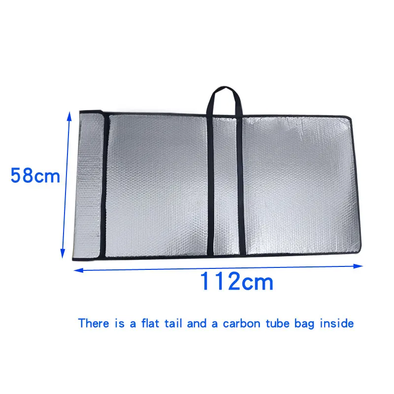 58*112cm RC Fixed Wing Model Glider-wing Protect Bag Cover Bubble Layer for 2 Meters Wingspan Airplane Can Customized