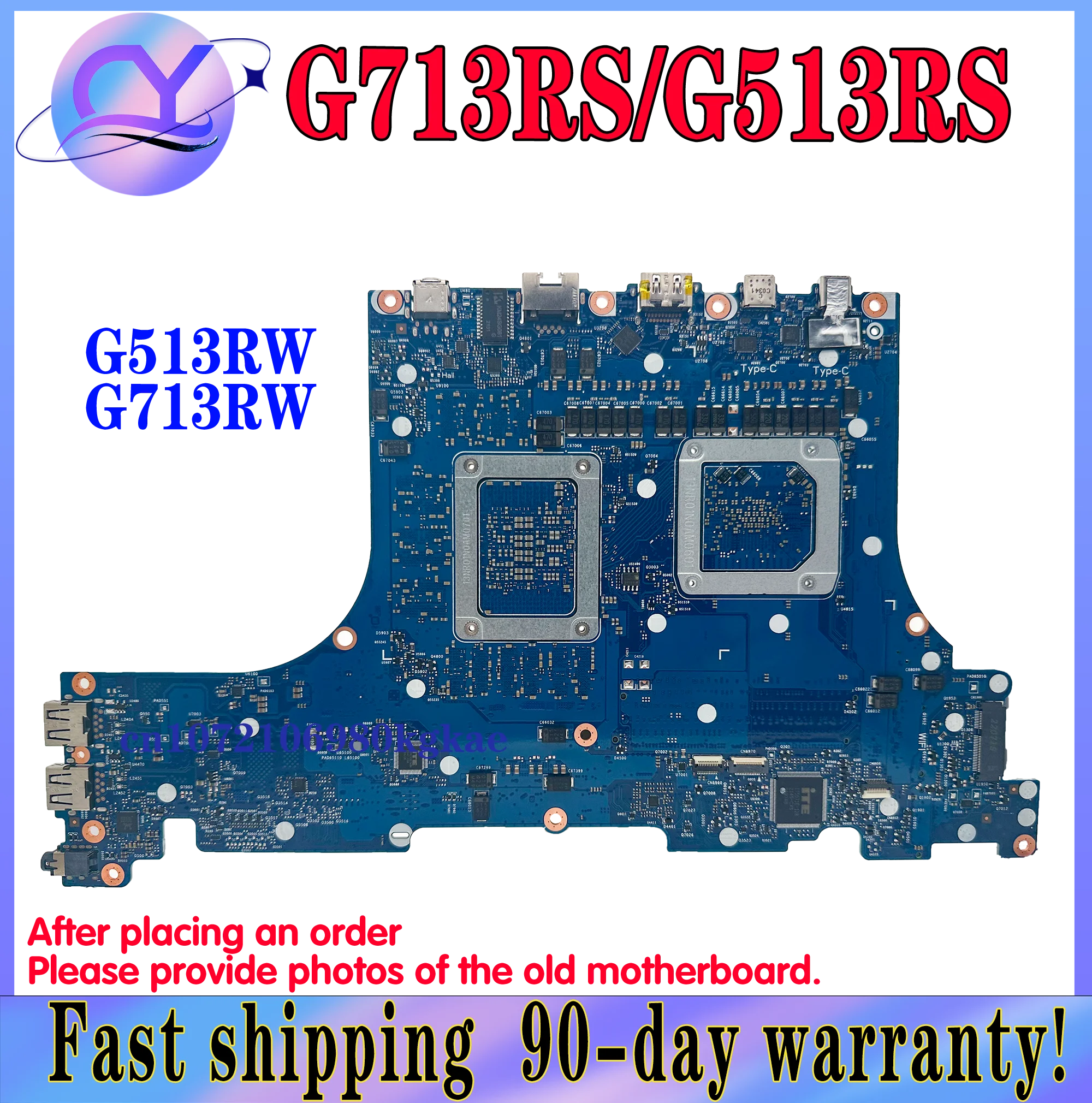 

Материнская плата KEFU G513R для ASUS G513RS G513RM G513RW G713RS G713RM G713RW G713R, материнская плата для ноутбука R7-6800H R9-6900H RTX3060/3080