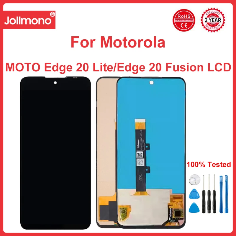 

Incell/ LCD For Motorola Moto Edge 20 Lite LCD Display Touch Digitizer For MOTO Edge 20 Fusion LCD Screen