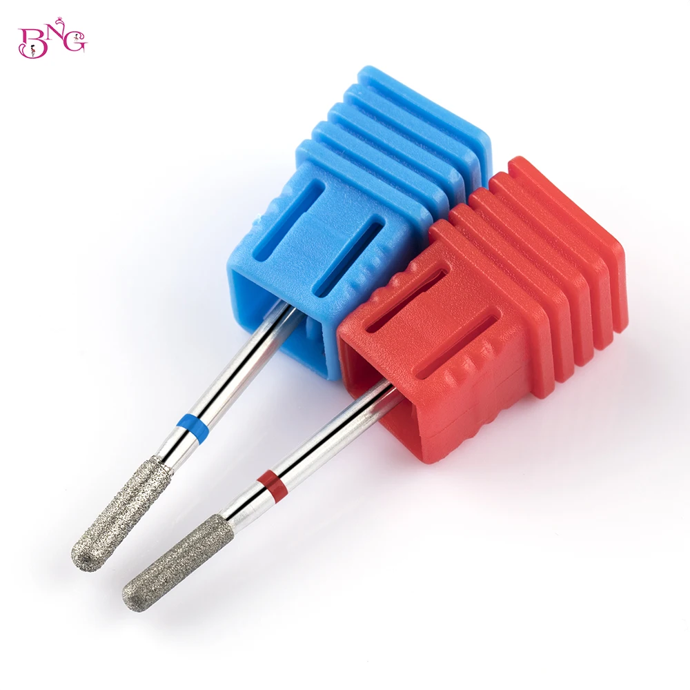 Bng Nail Bits Voor Elektrische Boor 3/32 Diamant Manicure Boor Bits Frees Bramen Slijpen Bits Cuticula Verwijderen Gereedschap