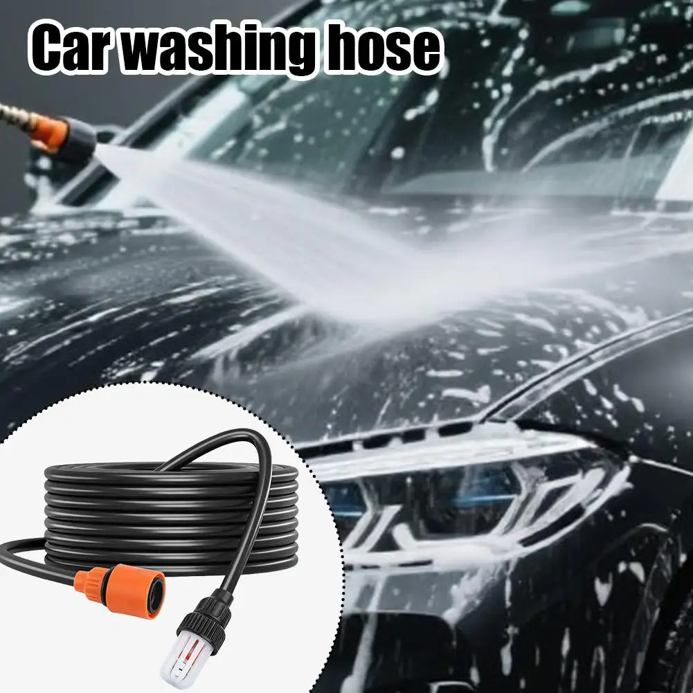 Upgrade Water Inlet Pipe Set For Lithium Battery Wash Gun 5m/10m/15m/20M Pipe For Wireless High Pressure Washer Car Accessories