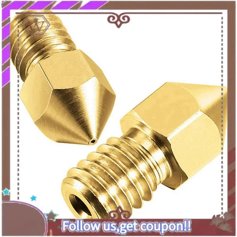 Latest 60Pieces Mk8 Nozzle 0.4Mm 3D Printer Nozzles Extruder Print Head For 3D Printer Makerbot Creality Cr-10(2Pc Plastic Box)