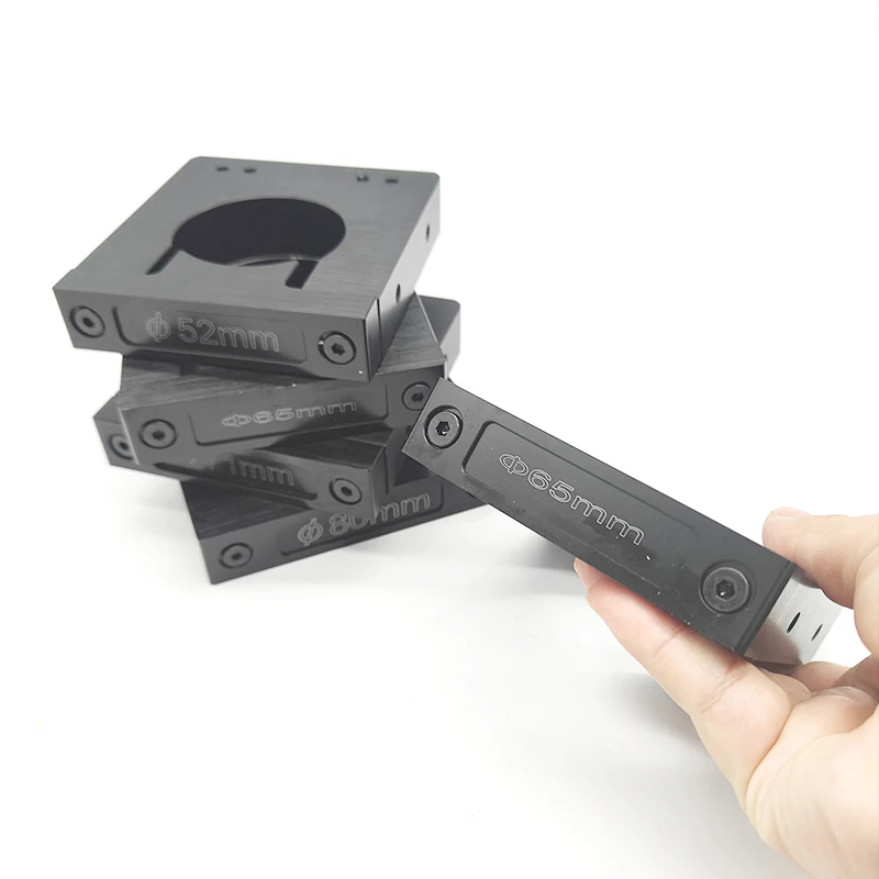 52mm/65mm/71mm/80mm Spindle Mount Kit Openbuilds Aluminum Router Spindle Clamping Bracket High Precise for CNC Engrave Machine