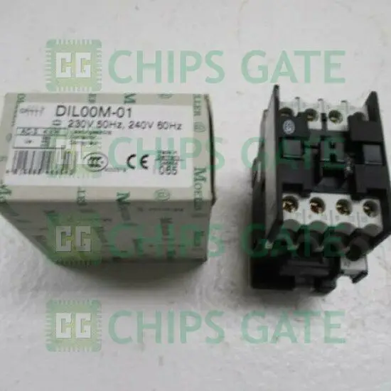 1PCS NEW EATON MOLLER DIL00-M-01 CONTACTOR Fast Ship