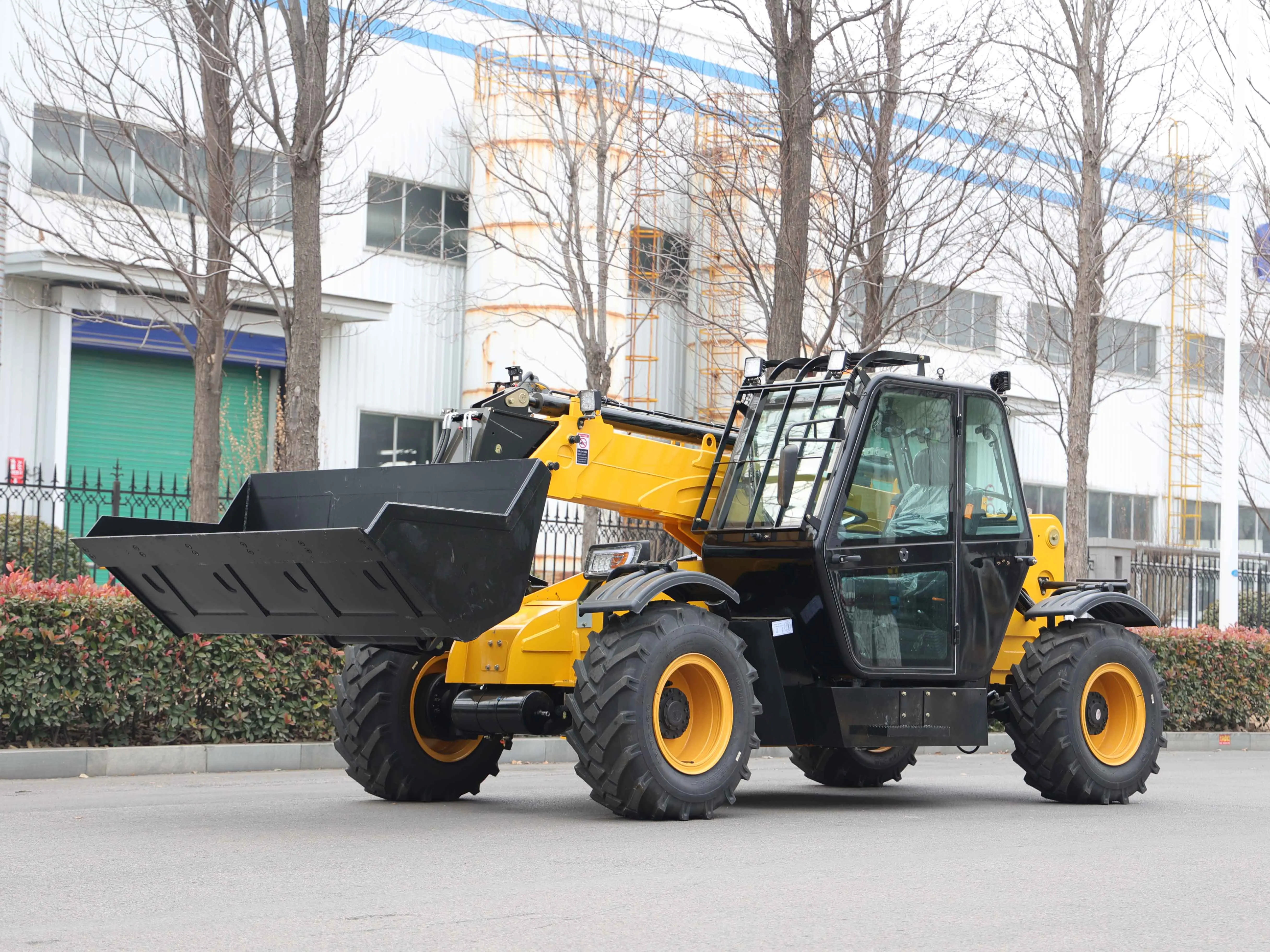Teleskop-Handler LEITE Manueller Hand-Gabelstapler-Stapler 3 5 8 Tonnen 4x4 Gelenk-Terrain Rauer Diesel-Terrain Maßgeschneidert