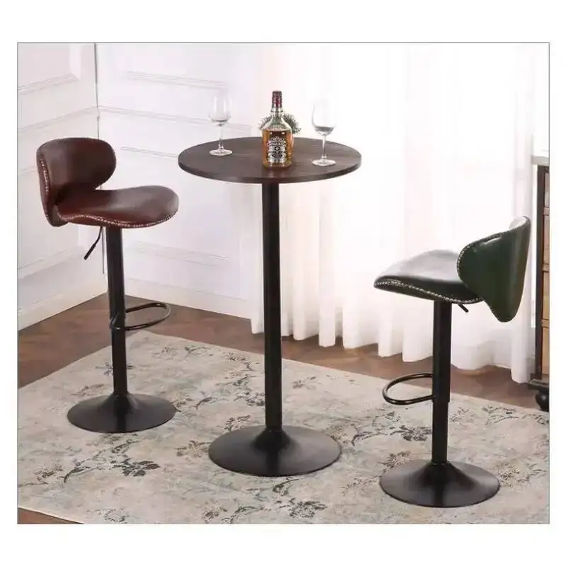 

Регулируемая отделка стула, стойка с заклепками, обивка для дома, современный бар, бар, кухня, высокий табурет, островной табурет для стойки регистрации