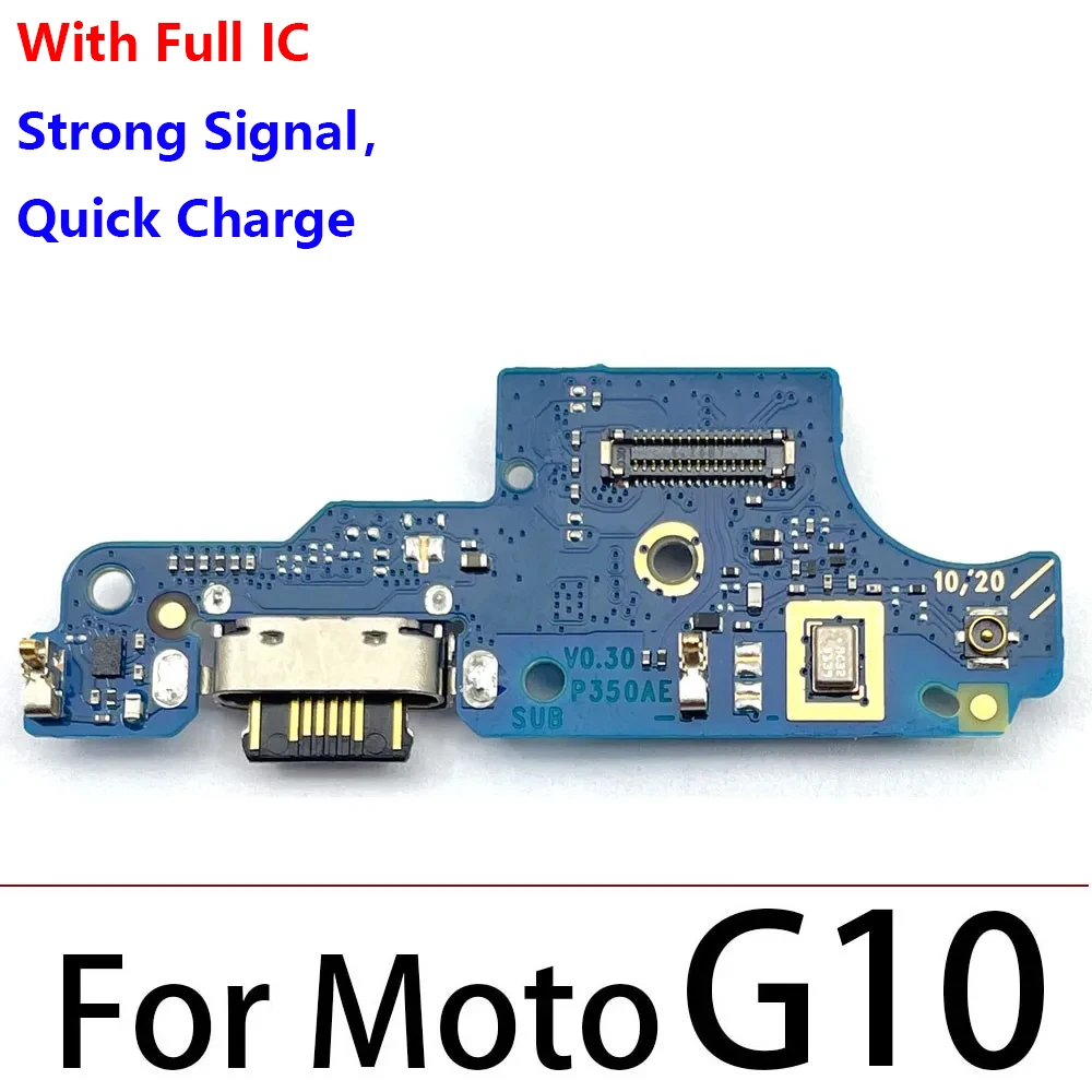 Charger Board Flex For Moto G30 G10 G20 G71 G60s G22 G51 G31 G41 G50 5G G72 USB Port Connector Dock Charging Flex Cable