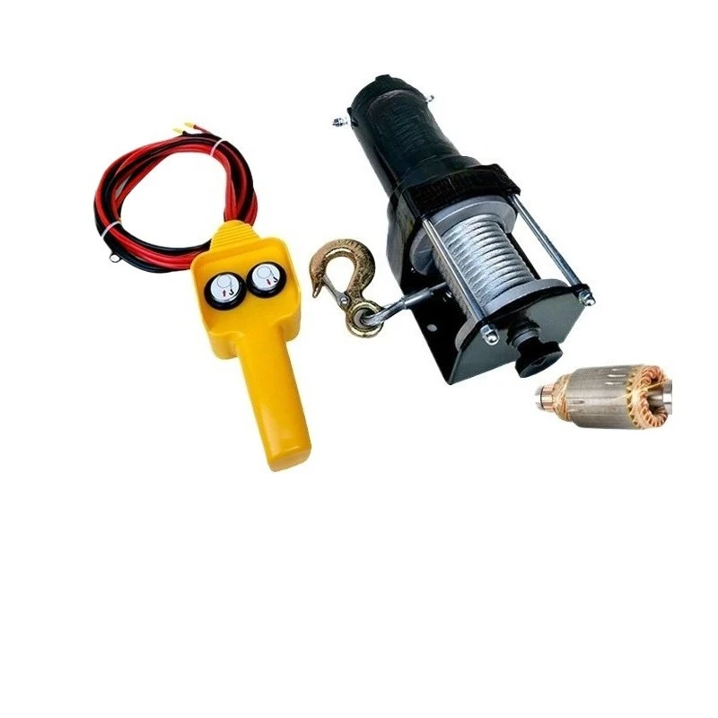 For Electric Winch 12V 24V Car Hoist Auto Self-Rescue Lifting Outdoor