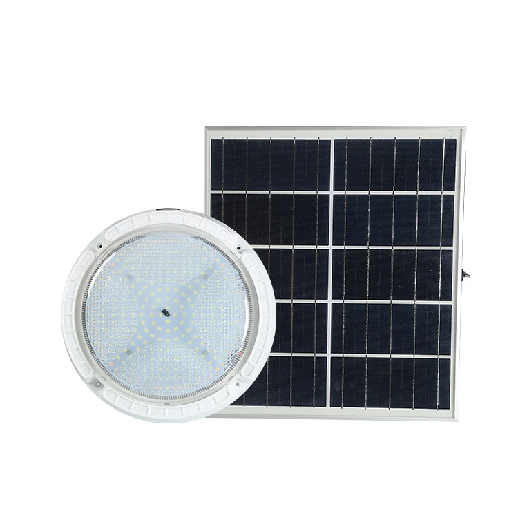 Energy saving intelligent solar light home indoor 18w 24w 36w solar ceiling lights with remote control