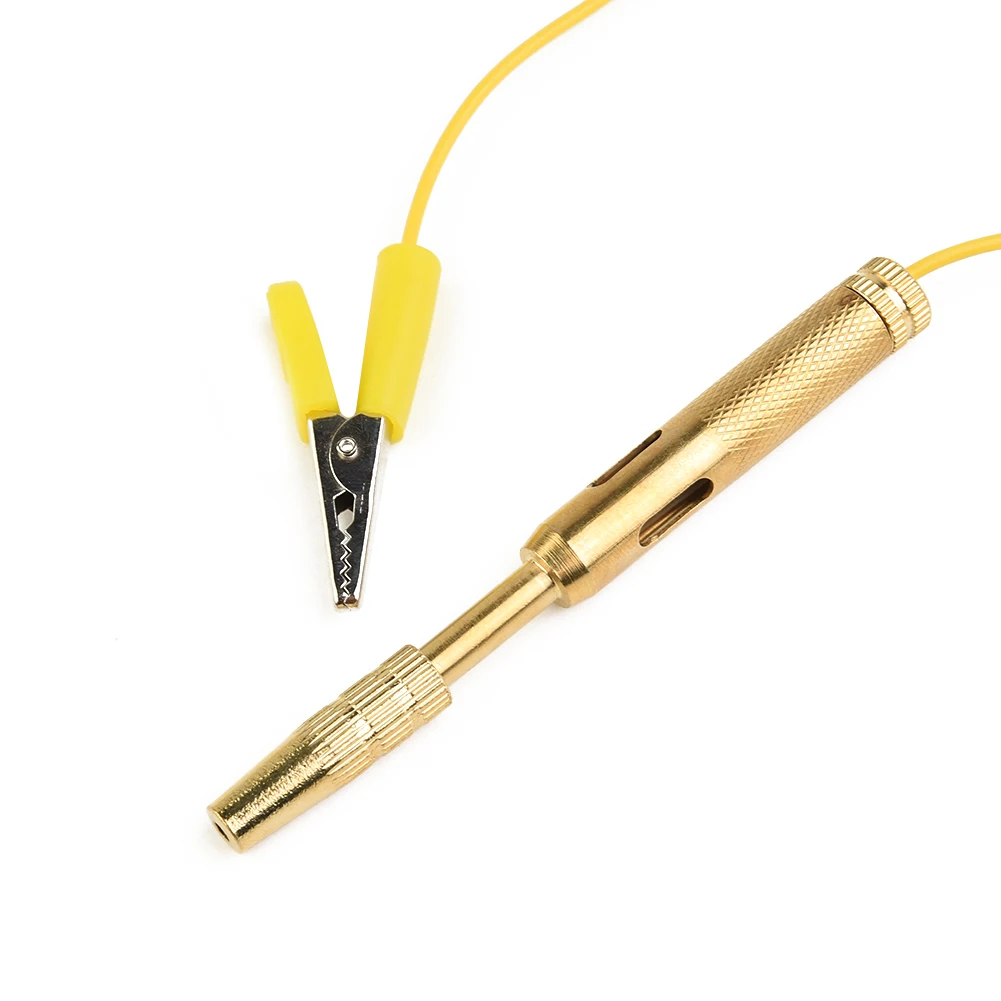 Accessories High Quality Parts Voltage Tester Electrical Pencil Probe Small Size Car Light Lamp For DC 24V Metal