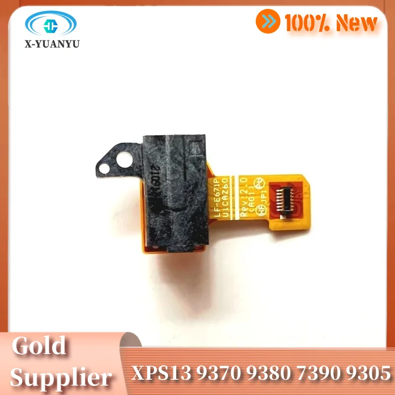 Circuito de conector de puerto de auriculares conector de placa para Dell XPS13 9370 9380 7390 9305 LF-E671P TY4FT 0TY4FT