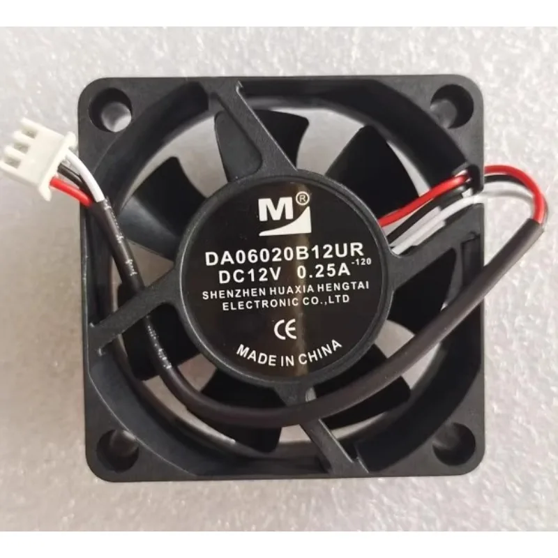 New Cooler Fan for M DA06020B12UR -120 6020 DC12V 0.25A 3-wire Cooling Fan 6CM 60x60x20mm