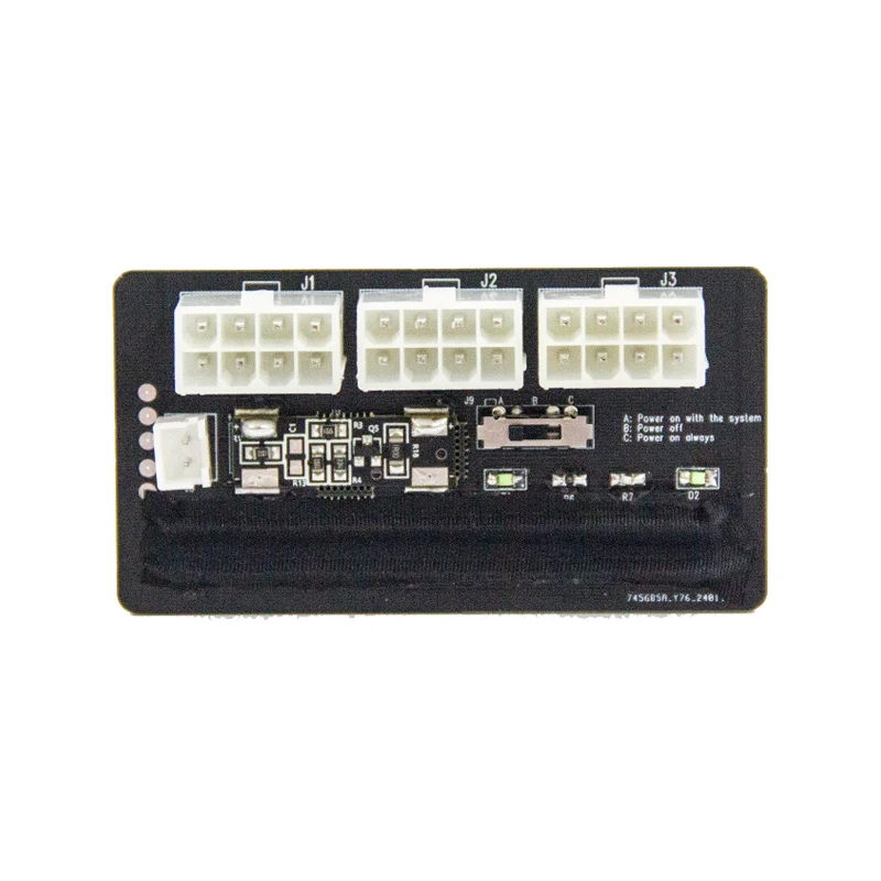 550W กราฟิกการ์ดภายนอกโมดูล CRPS แหล่งจ่ายไฟการปรับเปลี่ยนกราฟิกการ์ดแหล่งจ่ายไฟเริ่มต้นด้วยเมนบอร์ดสูง-