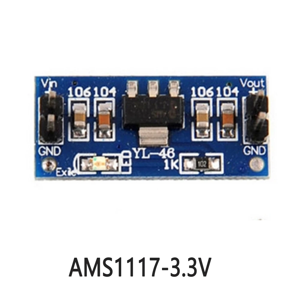 LM1117 AMS1117 4.5-7V to 1.2V 1.5V 1.8V 2.5V 3.3V 5V DC-DC Step down Power Supply Module Bluetooth-compatible For Raspberry pi