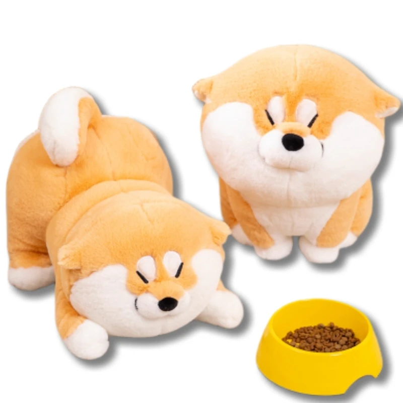 35cm Fun Different Poses Of Kawaii Soft Fat Corgi Plush Doll Pillows Decorate The Bedroom Living Room For Boys And Girls Gifts