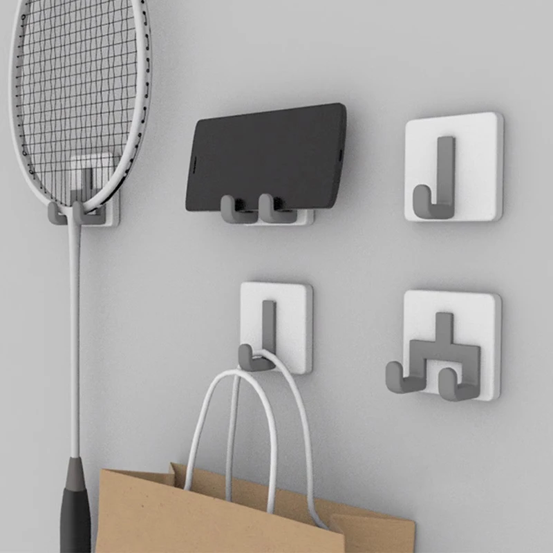 Wall Mounted Racket Holder Hook Tennis Racket Protector Holder Badminton Racket Display Holder Hook Gym Wall Hook Storage