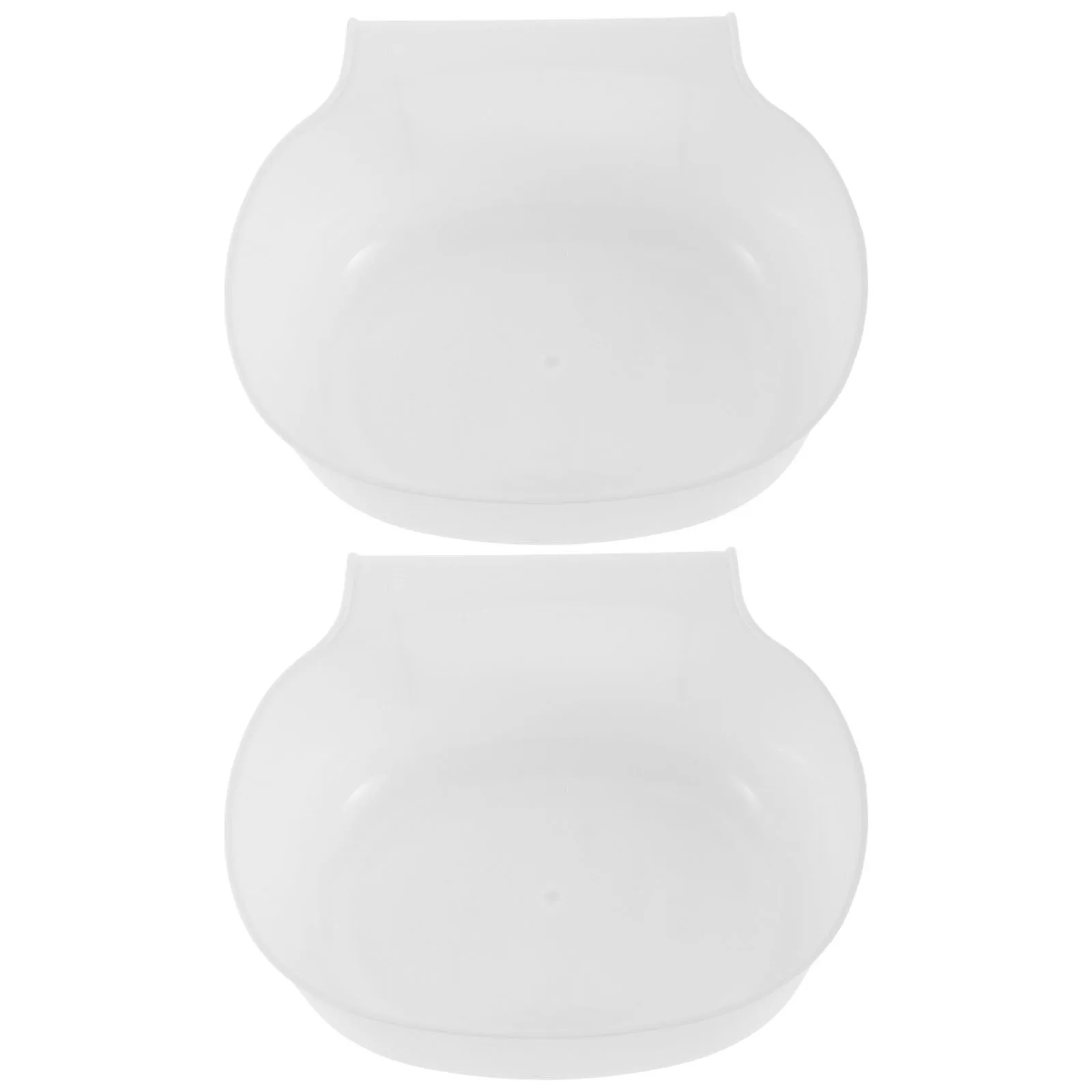 

2Pcs Hanging Kitchen Trash Can Plastic Cabinet Door Mounted Space Saving Garbage Bin Small Kitchen Wastebasket