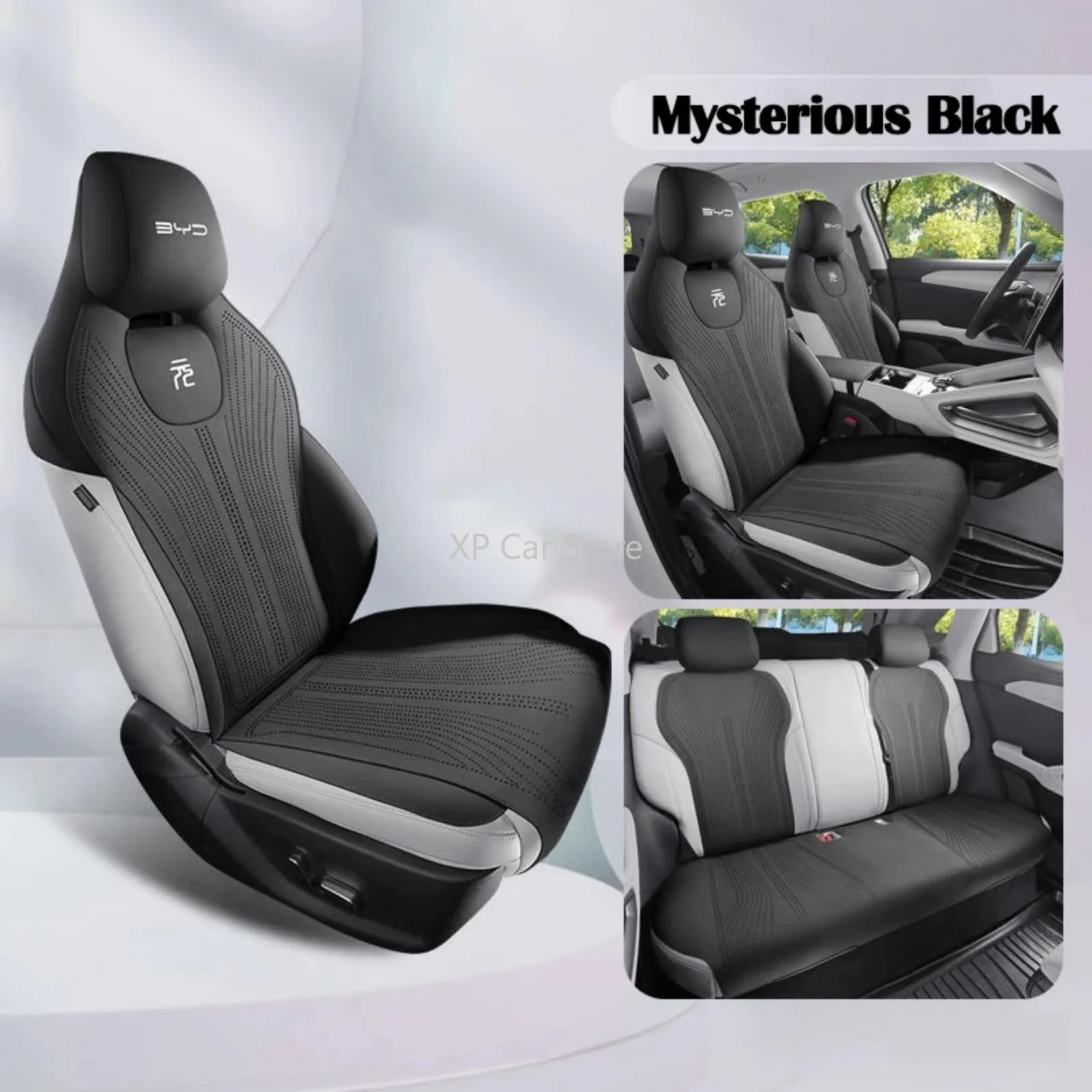 

Высокий автоматический коврик для подушки автомобильного сиденья для BYD Yuan UP Pro 2024 2025 Four Seasons Half Package Seat Aviation Turn Fur