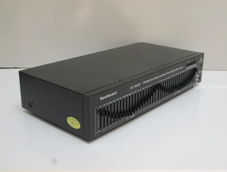 إصدار هندسي عالي الجودة عن بعد 40 نطاق ستيريو EQ بلوتوث USB احترافي منزلي KTV معادل مزدوج 20 نطاق