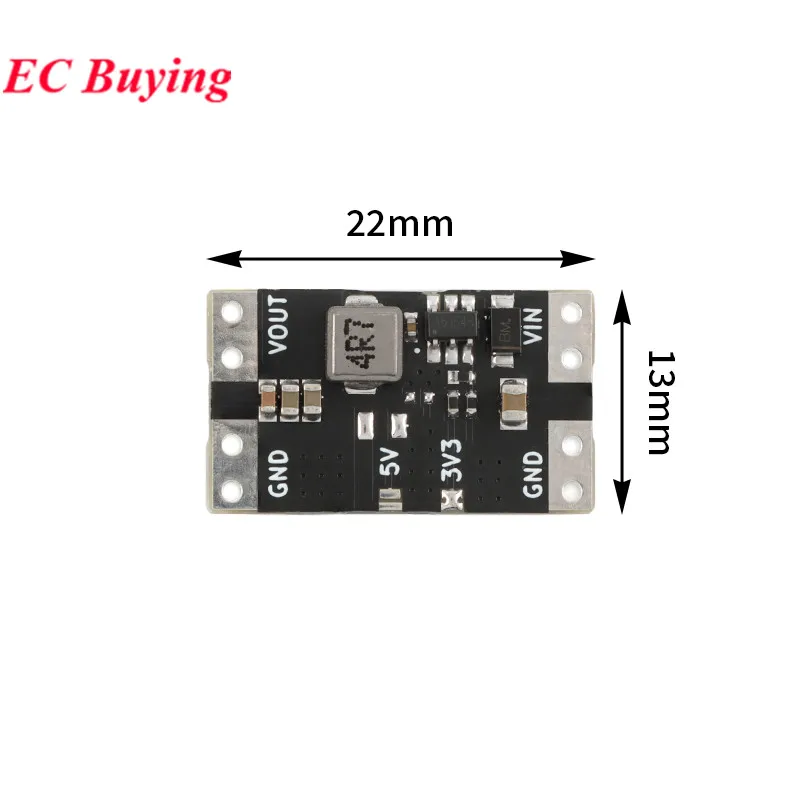 DC-DC Step-down Voltage Regulator Power Module DC-DC 3.3V 5V to 4.5-16V 2A Current Buck Board XL2492 Switch Frequency 600KHZ