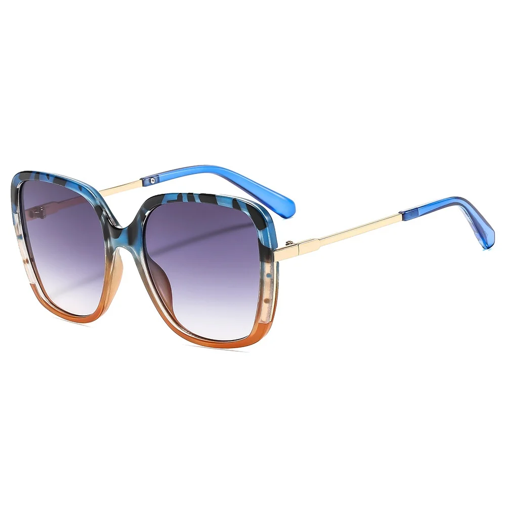 

New Retro All Match Personalit Gradient Square Women Sunglasses Ins Fashion Travel Vacation Men Gafas de sol UV400