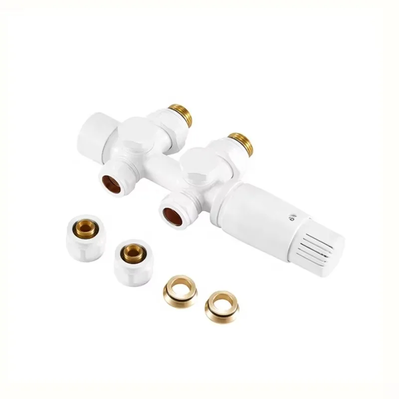 Classic Radiator Thermostatic Valve, Durable, 50 Middle Connection for Floor Heating BJ13005A.