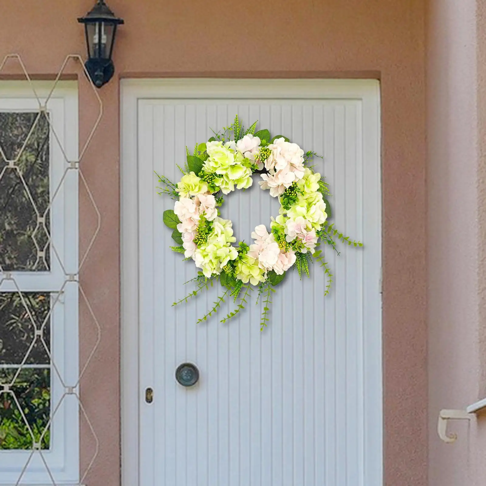 Künstlicher Blumenkranz Frühlings sommer kranz, Wandbehang verzierung fotografie