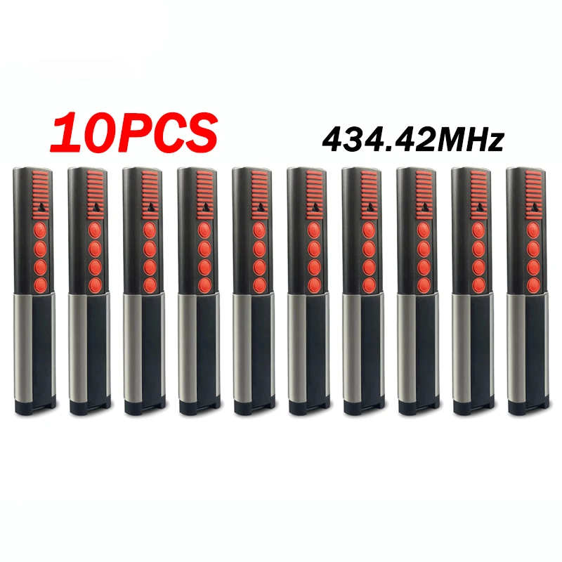 

10PCS SOMMER 434.42MHz TX03 434 2 4 XP Gate Remote Control For SOMMER TX03-434-4-XP TX02-434-2 433MHz Garage Door Remote Control