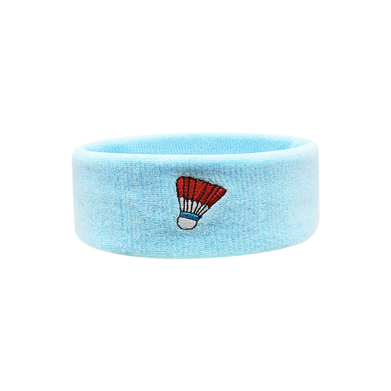 1Pcs Cotton Sports Headband Antiperspirant Sweatband Protection Basketball Tennis Badminton Adult Kids Fitness Sweat Hair Band