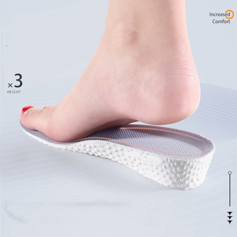 height-increasing Insoles For Men Women shock-absorbing height-increasing Pads Soft Sole Not Collapse sweat-absorbing odor-proof