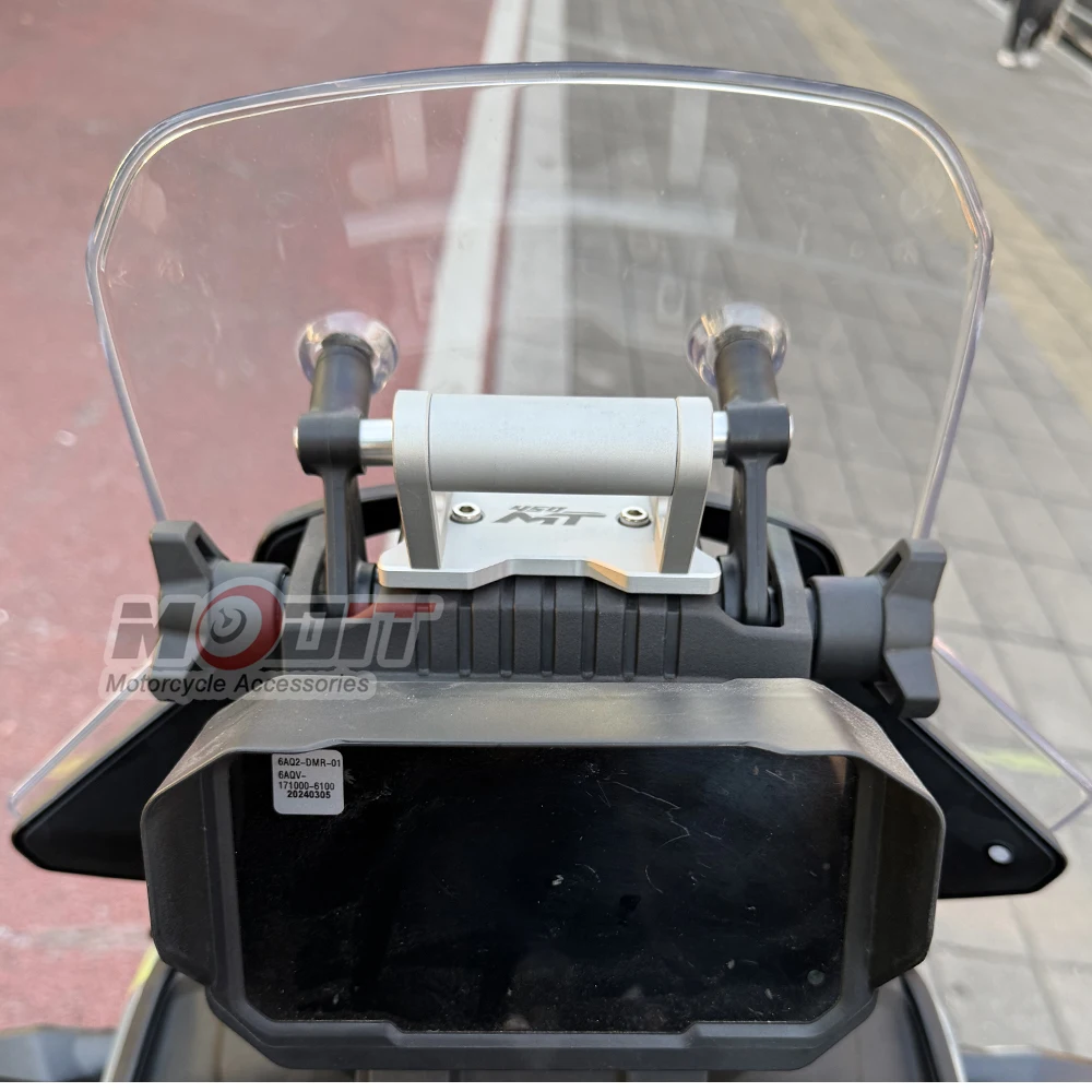 FÜR CFMOTO 450MT 450MT 2024 Neue Motorrad Zubehör GPS Telefon Halter Stehen Navigation Stehen Stoßdämpfer Telefon Stehen – Detail 9