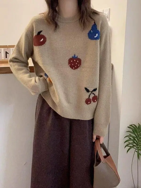 sueter-de-punto-holgado-con-estampado-de-frutas-nuevo-para-otono-invierno-con-panuelo-de-moda-ropa-casual