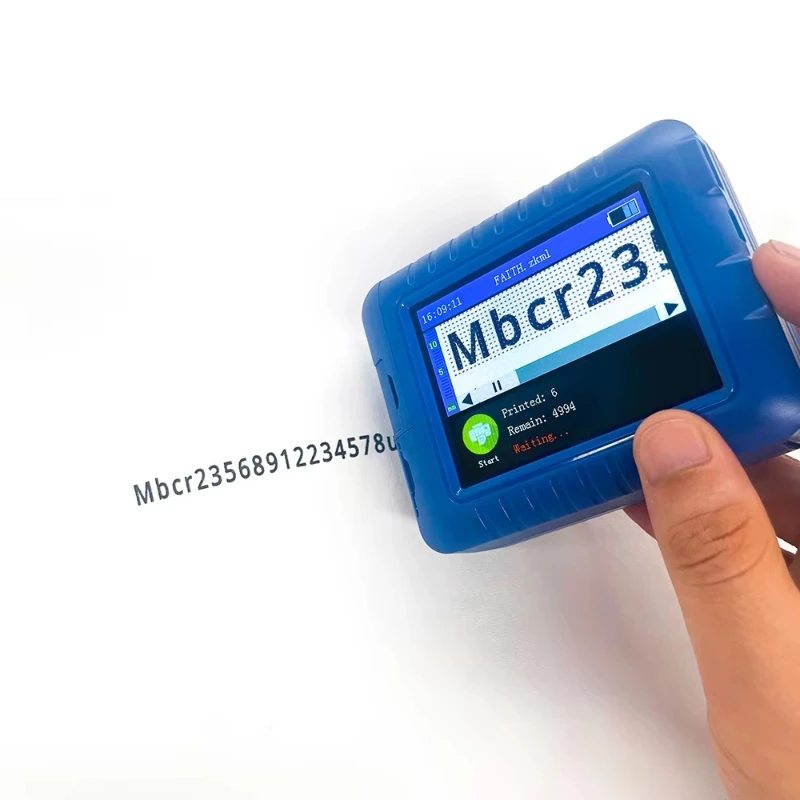 

FOR Faith Bottle Batch Number Code Expiry Date Mini Handheld Printer Portable Tij Inkjet Printer with Ink Cartridge