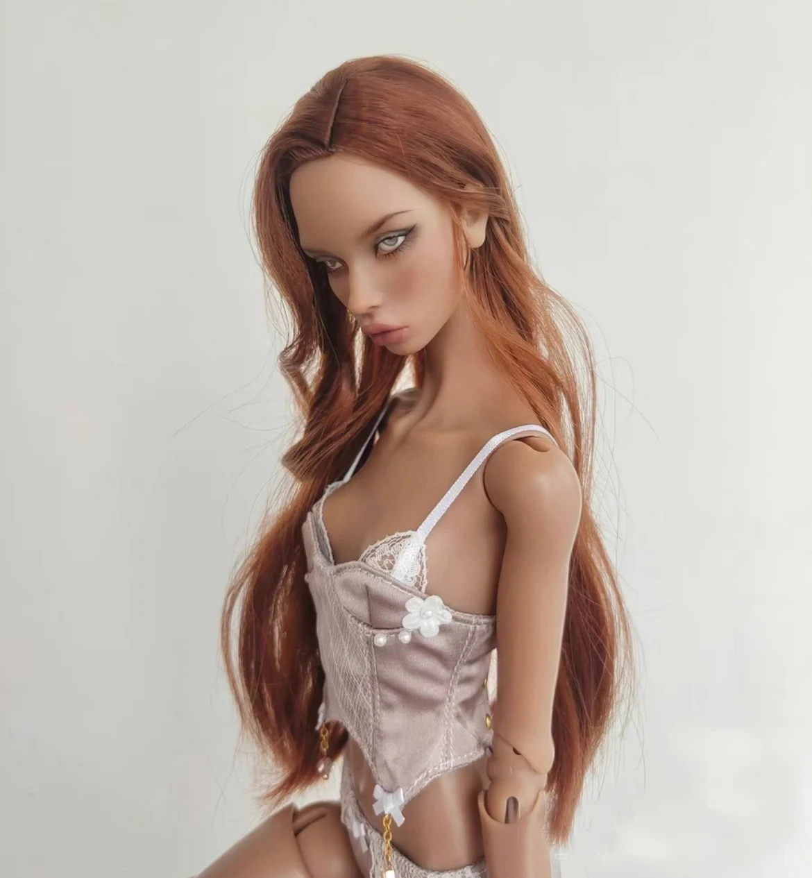 SD Doll Popovy Sasha 1/4  Quality Articulated Puppet Nude Dolly Model Collection Toy Birthday Gift