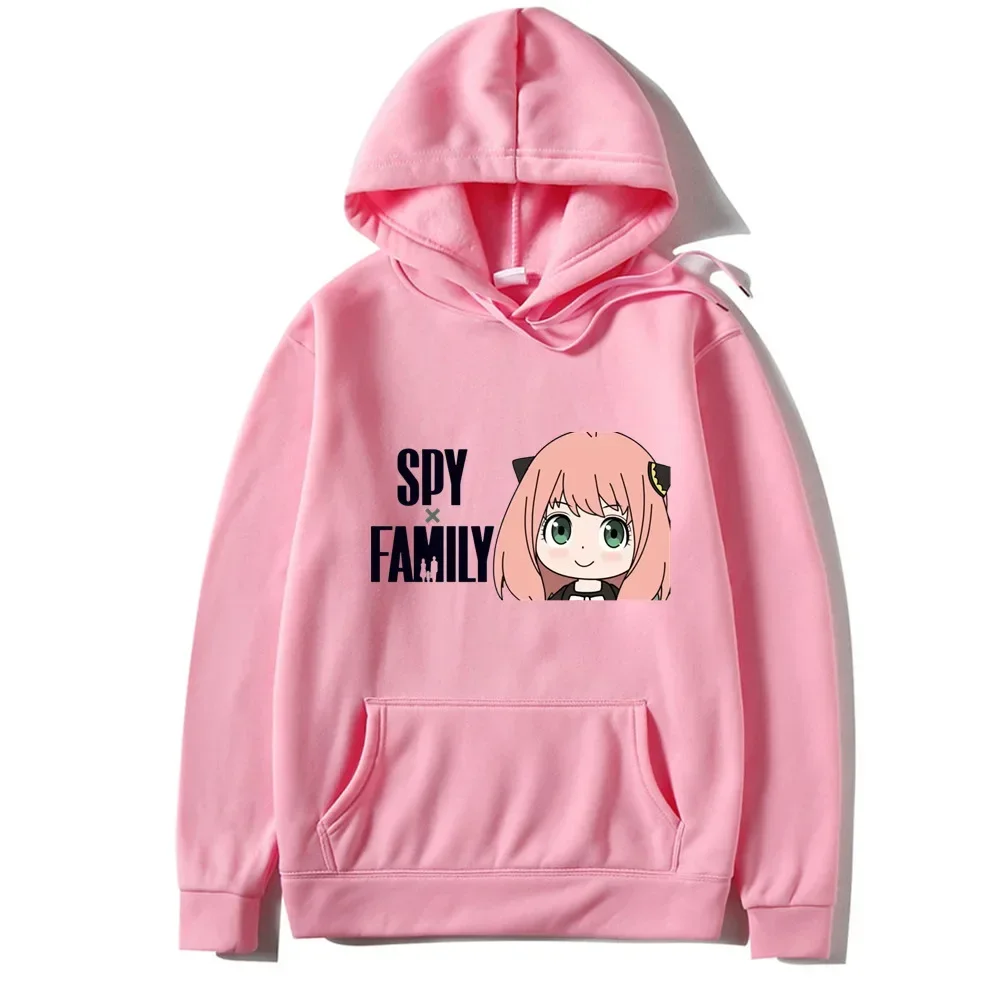 Anime SPY × FAMILY Character Images Street Culture Printed Women's Trendy Clothing Sports Style All Season Fashion Leisure