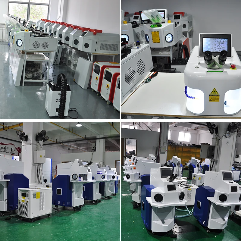 Saldatrice laser portatile 200W Gioielli Yag Laser Saldatore a punti Gioielli