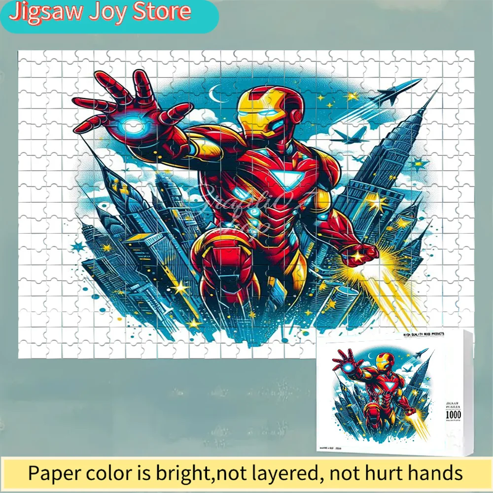 

Пазл «Капитан Америка» | Красочная головоломка, подходит для семейного досуга, украшение дома, развивающие игры, подарки, Рождество