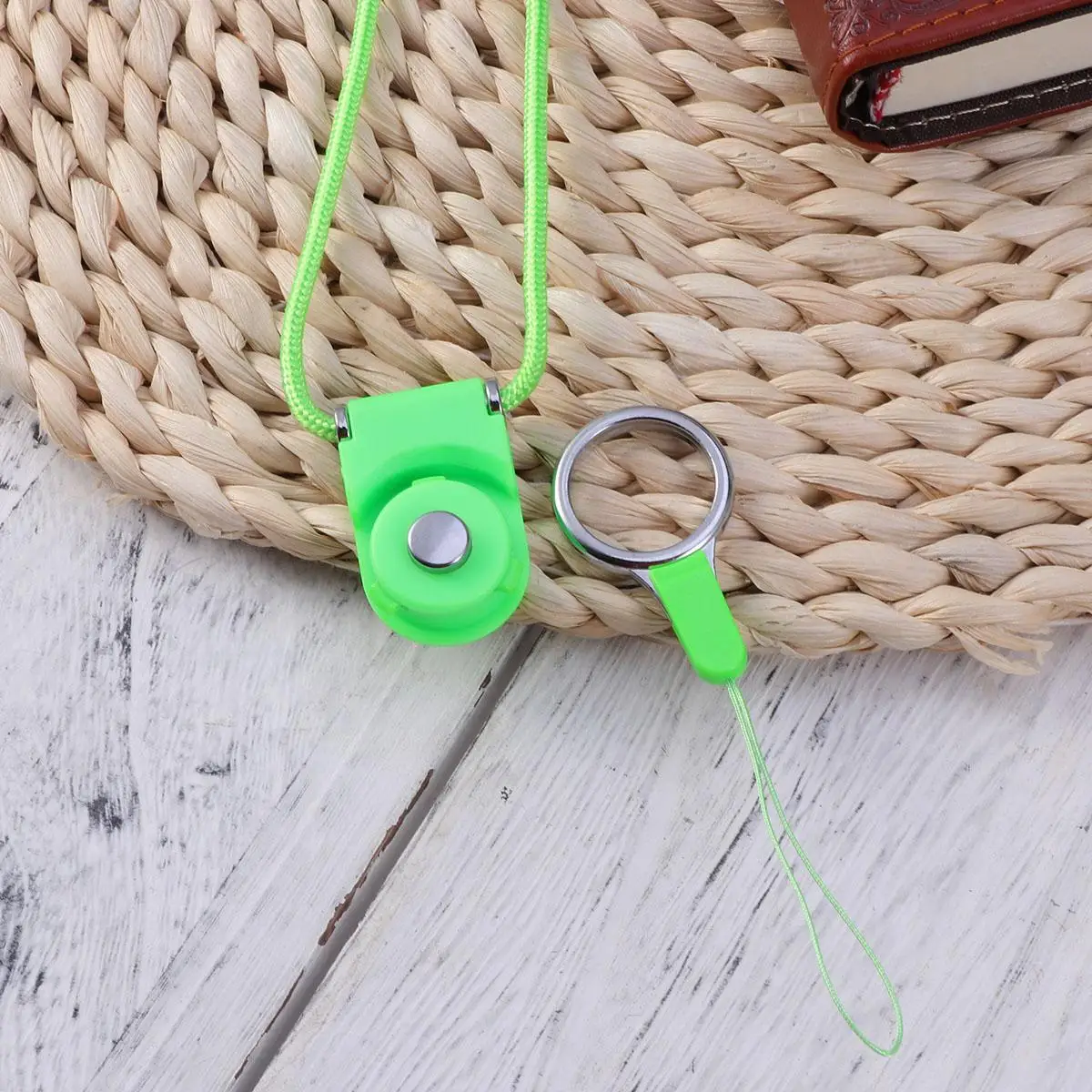 Detachable Phone Shell Rope Premium Breakaway Lanyard Wear Resistant Nylon Mobile Case Strap for Cell Phone Camera USB Flash