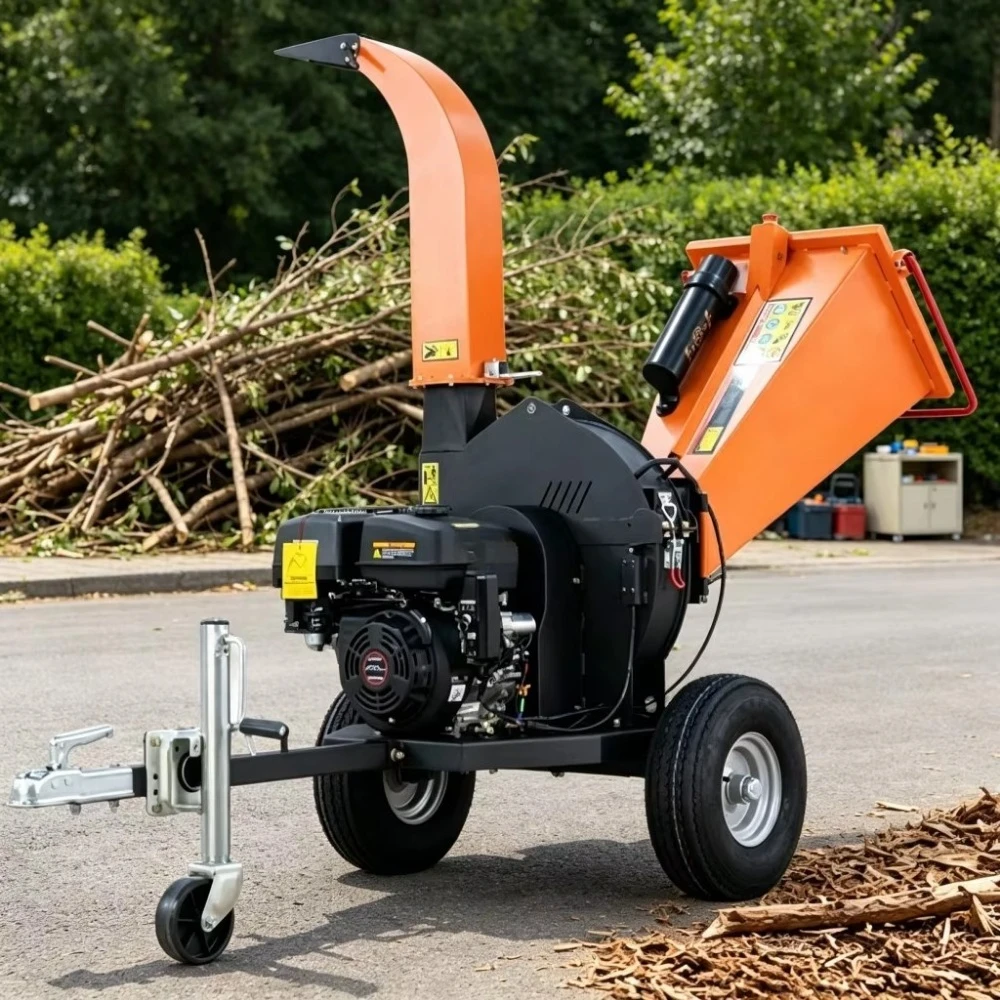 Coresmith GS150 Tow Behind Wood Shredder Machine 245kg Weight for Garden Pruning Branch Crushing Work