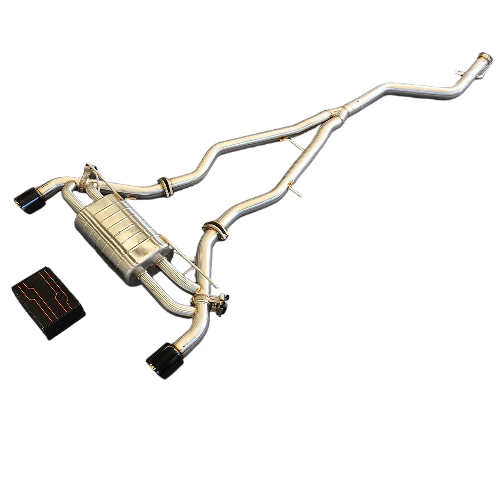 Race Performance Catback Muffler for Z4 G29 M40i 3.0 2019-2024 Tuning Valvetronic Exhaust System Y Mid Pipe Muffler - view 5
